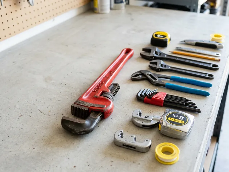 Professional plumbers in Leeds, ND equipped with top-tier tools for residential and commercial plumbing services.